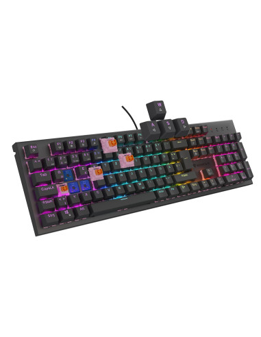 Genesis Nkg-2179 Klawiatura Gaming Usb Qwertz Niemiecki Czarny