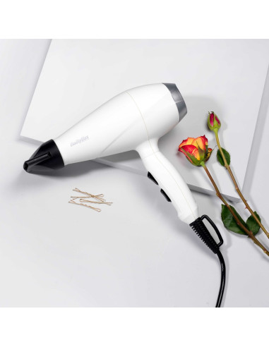 Suszarka Do Włosów Babyliss 6704We (2000W  Kolor Biały)