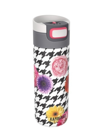 Kambukka Kubek Termiczny Etna 500Ml - Floral Patchwork