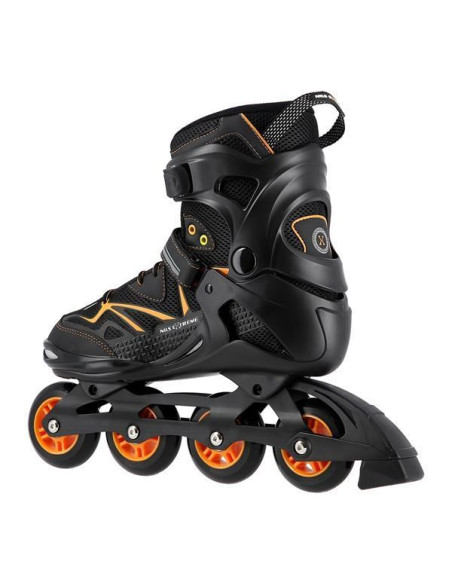 Łyżworolki Nils Extreme Na9022 Czarno-Pomarańczowe Rozm. 42