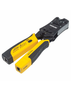 Intellinet Zaciskarka Wtyków Rj45/Rj11/Rj12/Rj22 Z Testerem Okablowania 780124