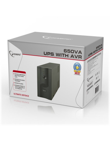 Zasilacz Awaryjny Ups Energenie Power Cube Ups-Pc-652A (Desktop, Twr  650Va)