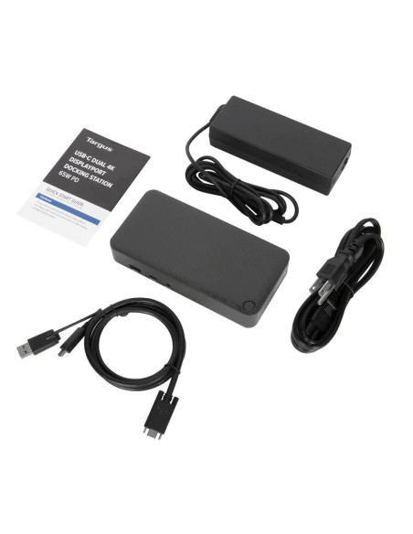Targus Dock315Euz Huby I Koncentratory Usb 3.2 Gen 1 (3.1 Gen 1) Type-A + Mini Displayport 1.2 Czarny