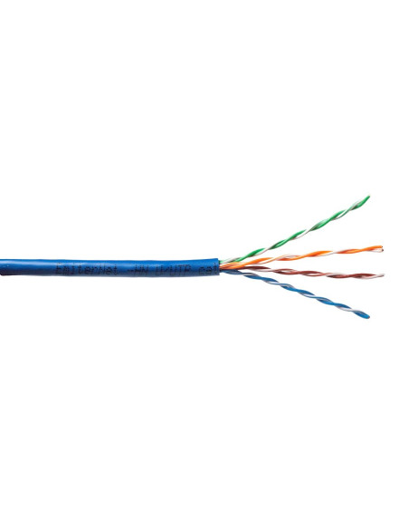 Kabel Emiter Net Utp (U/Utp) Kat.5E, Linka, 4X2X24Awg, Pcw, Niebieski
