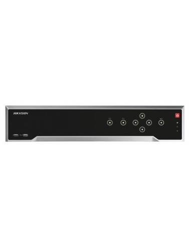 Hikvision Ds-7732Ni-I4/16P(B) Sieciowy Rejestrator Wideo (Nvr) 1.5U Czarny, Srebrny