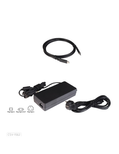 Club3D Csv-1562 Stacja Dokująca Dokujący Usb 3.2 Gen 1 (3.1 Gen 1) Type-C Czarny