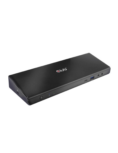 Club3D Csv-1562 Stacja Dokująca Dokujący Usb 3.2 Gen 1 (3.1 Gen 1) Type-C Czarny