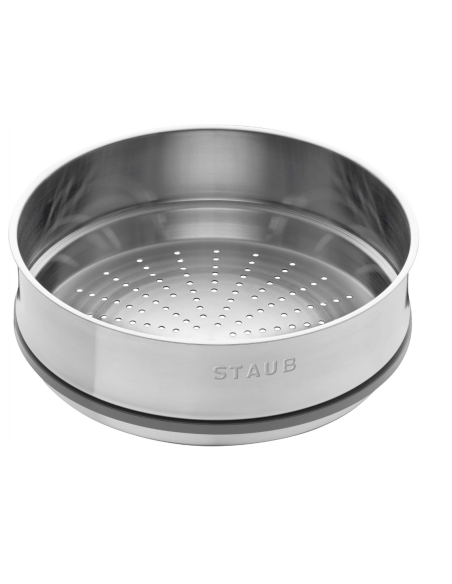 Garnek Żeliwny Okrągły Z Wkładem Staub La Cocotte 40508-819-0 - 3.8 Ltr. Grafitowy
