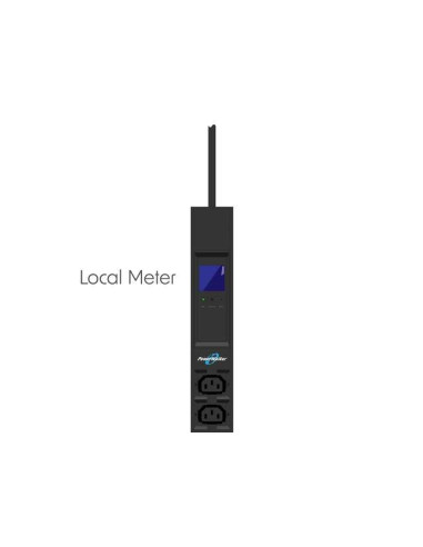 Listwa Zasilająca Rack Pdu 19" Powerwalker 10A 16X Iec C13 3M Iec C14 Miernik Pionowa Czarna
