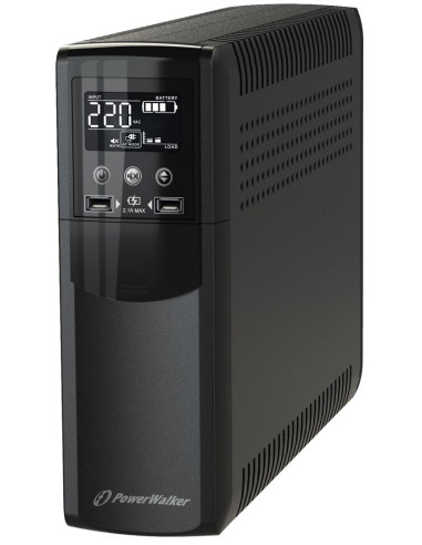 Powerwalker Vi 600 Csw Fr Technologia Line-Interactive 0,6 Kva 360 W 4 X Gniazdo Sieciowe