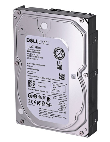Dell 2Tb 7.2K Rpm Sata 6Gbps 512N 3.5In Cabled Hard Drive For Pe T150