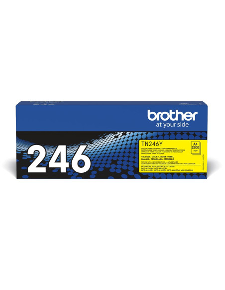 Brother Tn-246Y Kaseta Z Tonerem 1 Szt. Oryginalny Żółty
