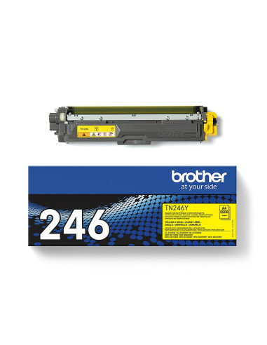 Brother Tn-246Y Kaseta Z Tonerem 1 Szt. Oryginalny Żółty