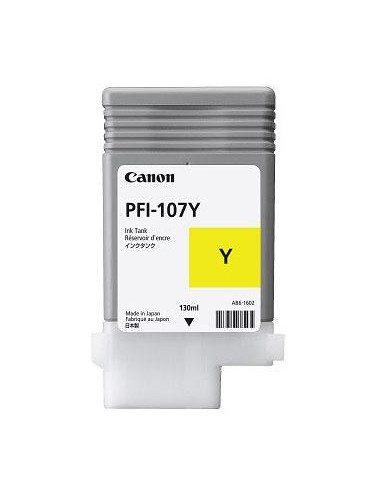 Canon Pfi-107Y Oryginalny Żółty 1 Szt.