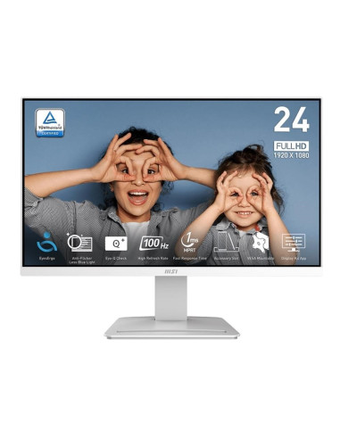 Monitor Msi 23,8" Pro Mp2412W Va Fhd 100Hz Hdmi Dp