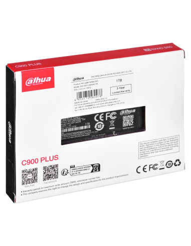 Dahua Technology Dhi-Ssd-C900Vn1Tb Urządzenie Ssd M.2 1000 Gb Pci Express 3.0 3D Tlc Nvme
