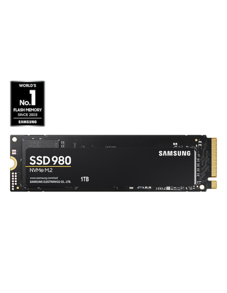 Dysk Ssd Samsung 980 1 Tb M.2 2280 Pci-E X4 Gen3 Nvme (Mz-V8V1T0Bw)
