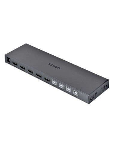 Unitek V306A Przełącznik Kvm Szary