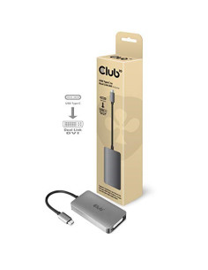 Club3D Cac-1510 Usb C Dvi-D Dual Link Szary 2