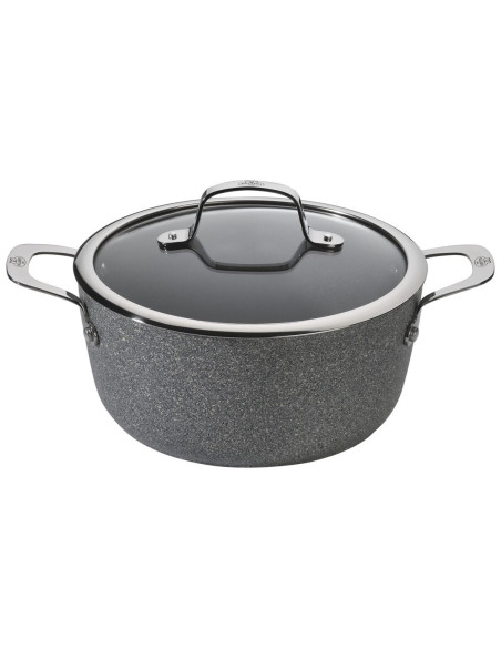 Garnek Ballarini Salina Granitium Z Pokrywką Granitowy 16 Cm 75002-828-0