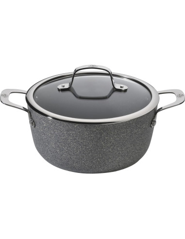 Garnek Ballarini Salina Granitium Z Pokrywką Granitowy 16 Cm 75002-828-0