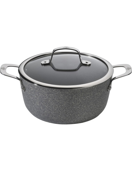 Garnek Ballarini Salina Granitium Z Pokrywką Granitowy 16 Cm 75002-828-0