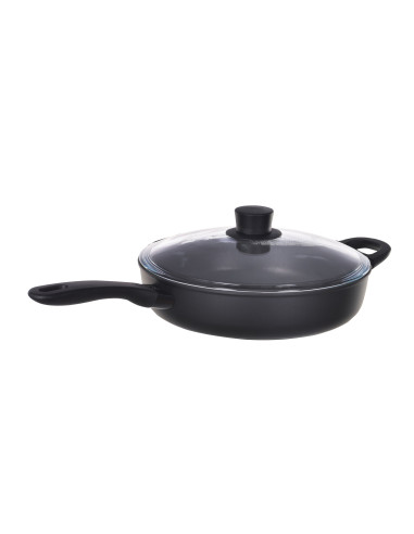 Patelnia Ballarini Avola Sauté Z 2 Uchwytami I Pokrywką Tytanowa 28 Cm 75002-914-0