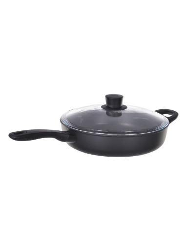 Patelnia Ballarini Avola Sauté Z 2 Uchwytami I Pokrywką Tytanowa 28 Cm 75002-914-0