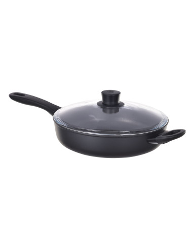 Patelnia Ballarini Avola Sauté Z 2 Uchwytami I Pokrywką Tytanowa 28 Cm 75002-914-0