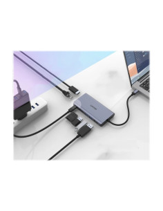 Unitek Uhub S7 Usb 3.2 Gen 1 (3.1 Gen 1) Type-C Szary 2