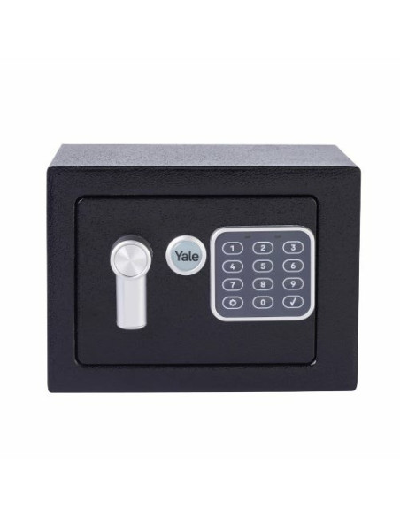 Yale Mini Electronic Safe Black Sejf Podstawowy Ysv Mini Czarny