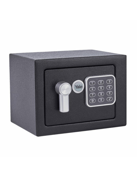 Yale Mini Electronic Safe Black Sejf Podstawowy Ysv Mini Czarny