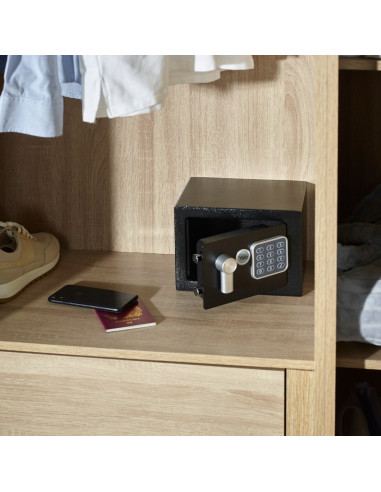 Yale Mini Electronic Safe Black Sejf Podstawowy Ysv Mini Czarny