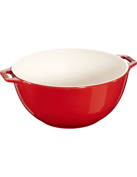 Miska Z Dwoma Uchwytami Staub - 25 Cm, Czerwony