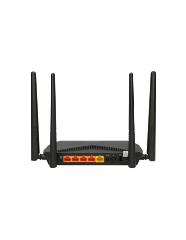 Totolink A3002Ru_V3 - Tradlos Router - Router Bezprzewodowy Gigabit Ethernet Dual-Band (2.4 Ghz/5 Ghz) Czarny