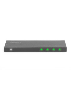 Splitter Hdmi 4-Portowy Uhd4K 60Hz Hdr Hdcp 2.2 Audio 2
