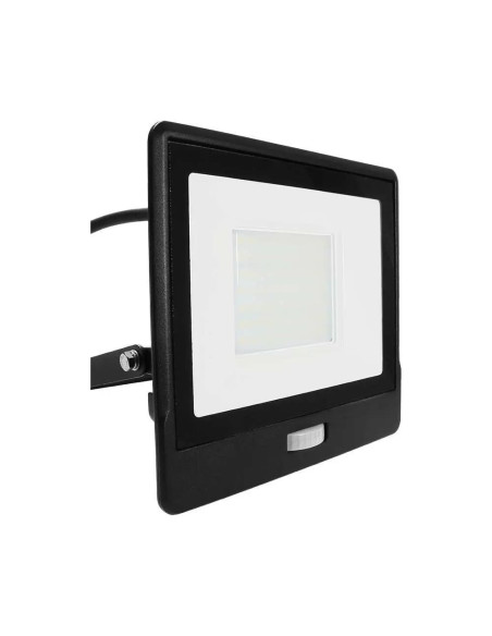 Projektor Led V-Tac Vt-158S-1 Czujnik Ruchu 50W 4000K 4000Lm (Sku 20290) Czarny