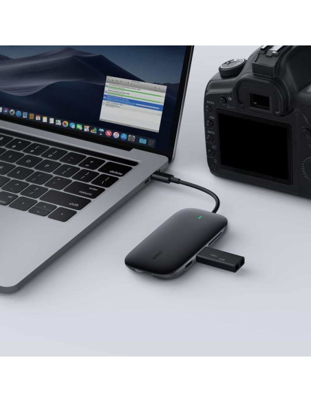 Aukey Hub Usb C Cb-C71 8W1 Rj45 Hdmi 4K Pd 100W