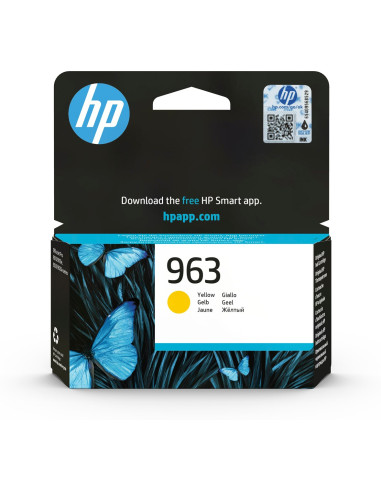 Hp 963 Oryginalny Wkład Atramentowy Żółty
