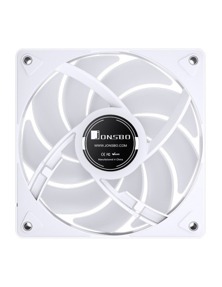 Jonsbo Cr-1000 Evo Procesor Chłodnica Powietrza 12 Cm Biały 1 Szt.