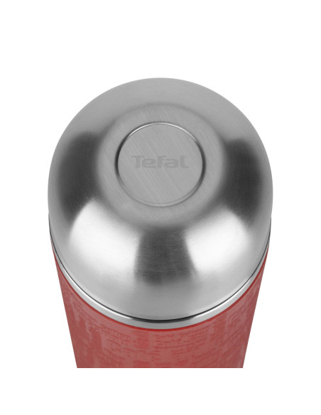 Termos Tefal K3068414 (1000 Ml   Silikon, Stal Nierdzewna  Kolor Czerwony)