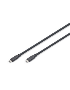 Kabel Połączeniowy Silikonowy Usb-C - Usb-C, Usb 4 Gen2 20G 8K 240W, 2M Czarny