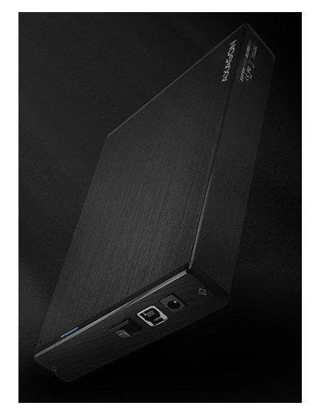 Axagon Ee35-Xa3 Obudowa Zewnętrzna 3.5", Usb 3.0, Sata Ii, Aluminium - Czarna