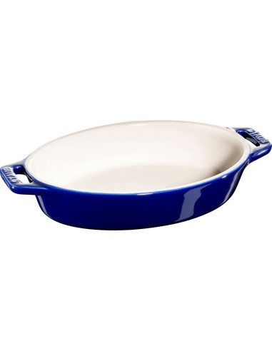 Owalny Półmisek Ceramiczny Staub - 400 Ml, Niebieski