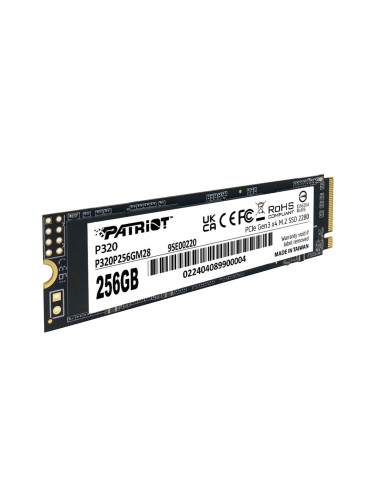 Ssd Patriot Viper P320 M.2 Pci-Ex4 Nvme 256Gb 2.2Gb/S
