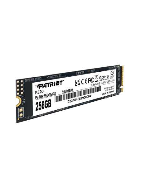 Ssd Patriot Viper P320 M.2 Pci-Ex4 Nvme 256Gb 2.2Gb/S