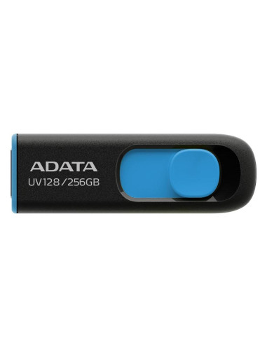 Adata Uv128 Pamięć Usb 256 Gb Usb Typu-A 3.2 Gen 1 (3.1 Gen 1) Czarny, Niebieski