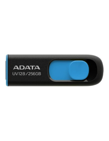 Adata Uv128 Pamięć Usb 256 Gb Usb Typu-A 3.2 Gen 1 (3.1 Gen 1) Czarny, Niebieski