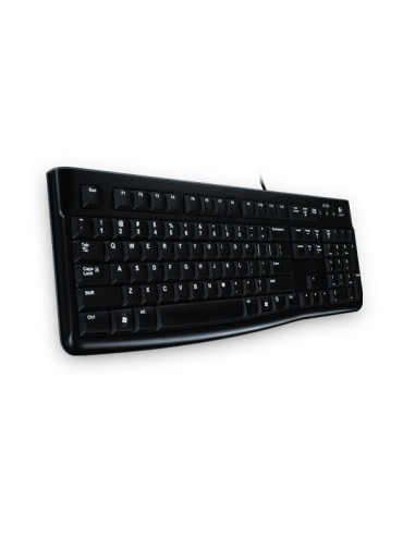 Logitech K120 Corded Keyboard Klawiatura Usb Qwertz Niemiecki Czarny