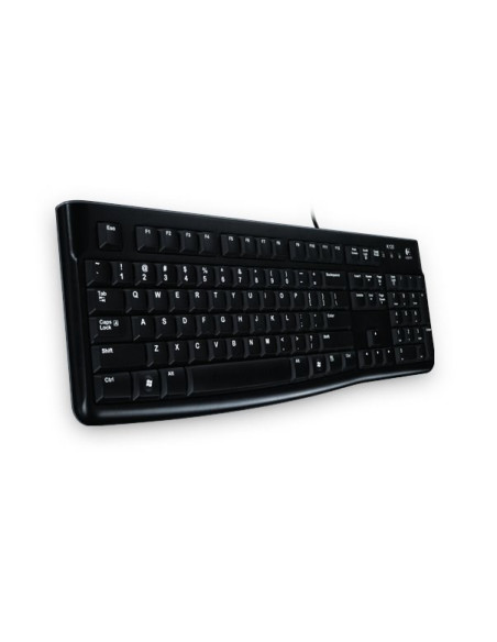 Logitech K120 Corded Keyboard Klawiatura Usb Qwertz Niemiecki Czarny